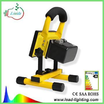 Die-casting Aluminum Flood Light Rechargeable LED Flood Light